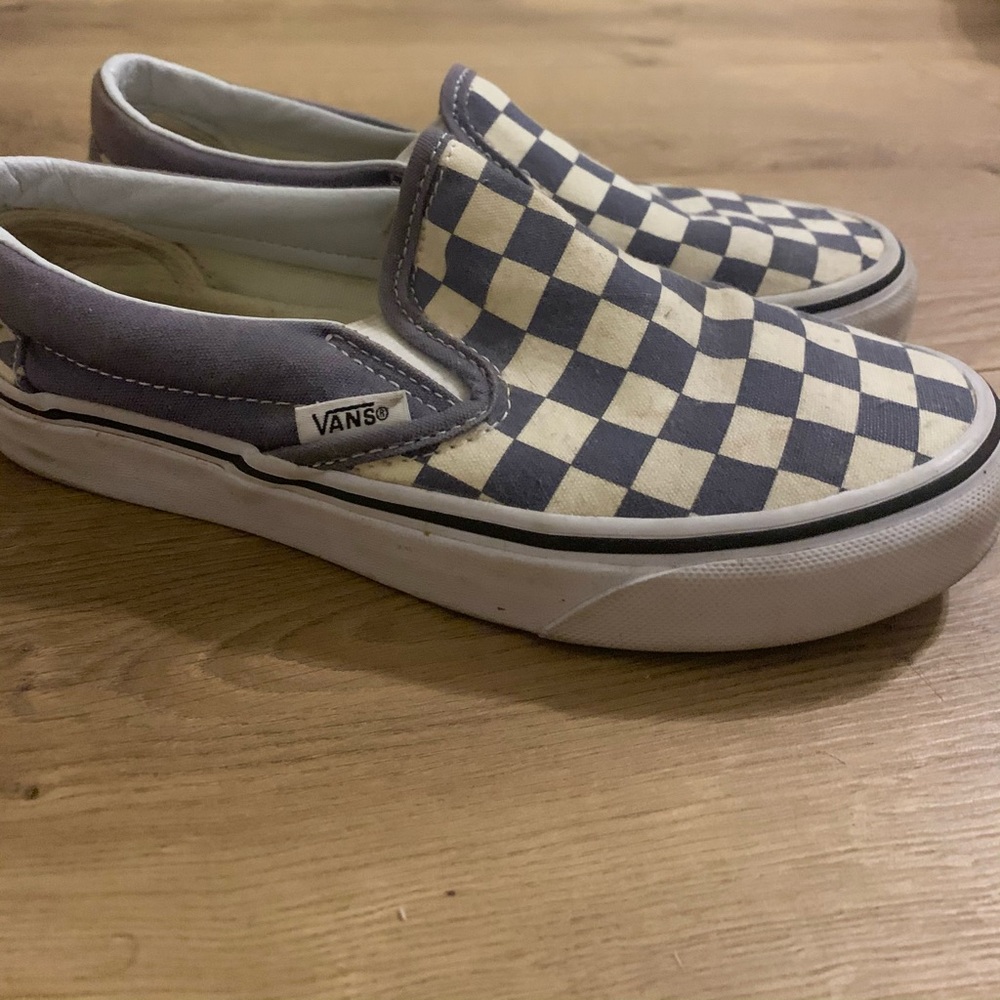 checkered vans